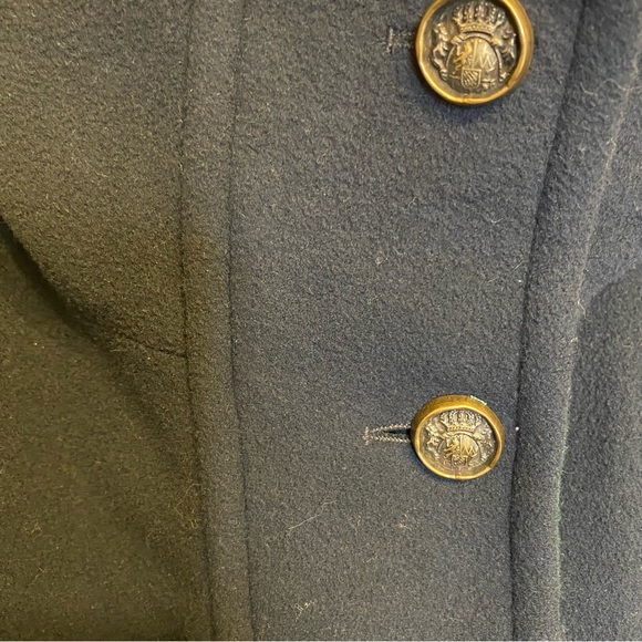 Peter James Wool and Cashmere Coat Medium - Picture 4 of 13